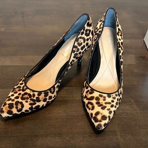 Leopard pump stiletto